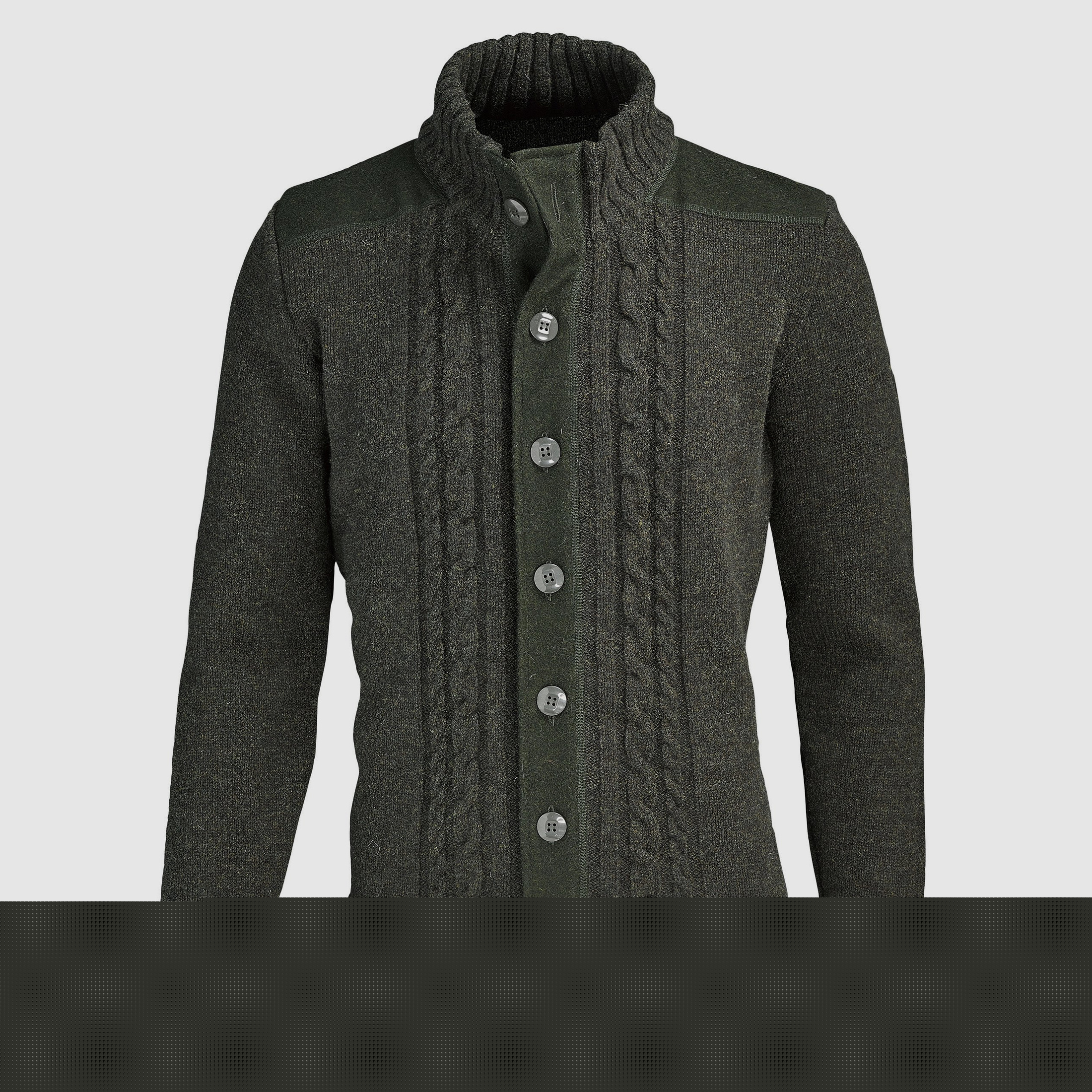 Jagdhund Strickjacke Ternberg Loden