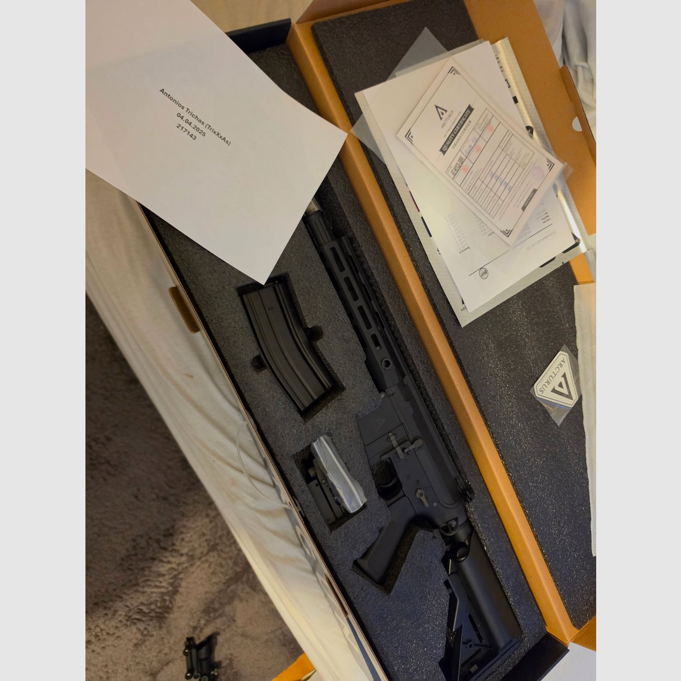 Arcturus MUR MOD C „SBR“ Begadi Upgrade S-AEG inkl. Zubehör & Garantie