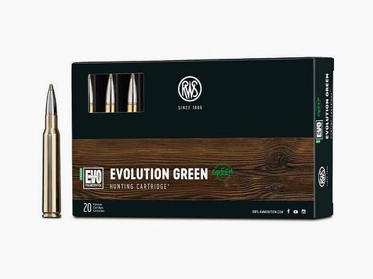 RWS Evo Green 8,2g/127grs à20 7X64