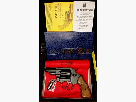 Röhm RG89 Schreckschuss Revolver brüniert (PTB 451)