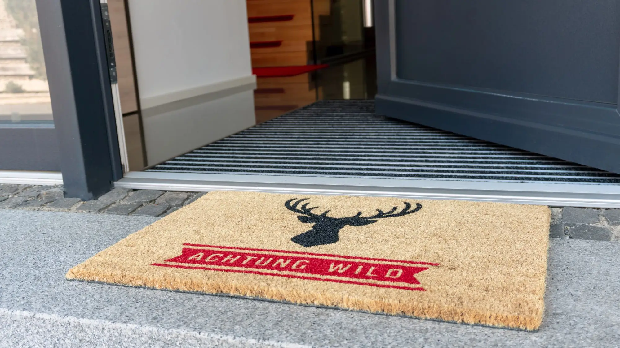Lako Coconut Doormat Attention Wildlife, image 2 of 2