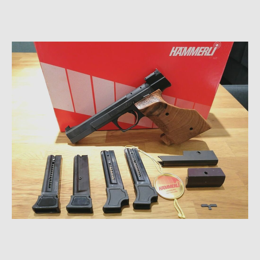 Hämmerli 208S TOP Zustand .22lr Sportpistole
