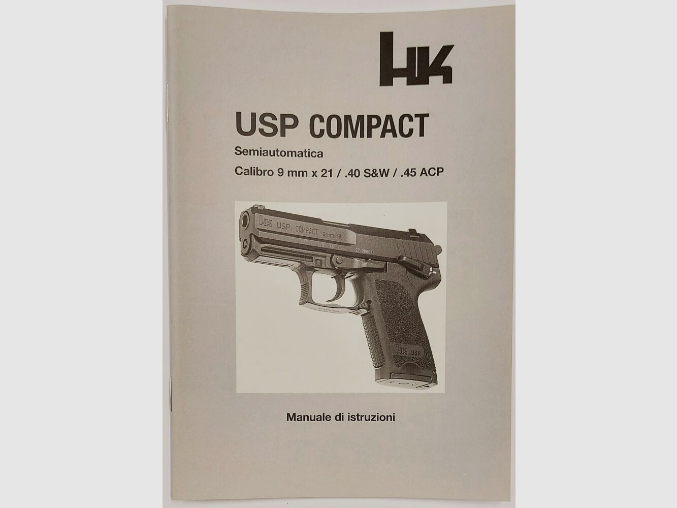 Instrucciones de Heckler & Koch para USP Compact, italiano