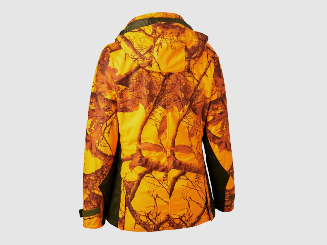 Deerhunter Damen Drückjagd Winterjacke Lady Estelle Realtree Edge orange