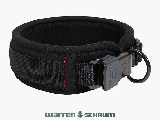 AKAH Neopren Halsung Comfort Plus - Schwarz Kunststoff-Schnellverschluss