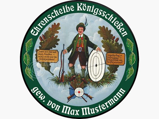 Cible de tir ECO-LINE Motif 010