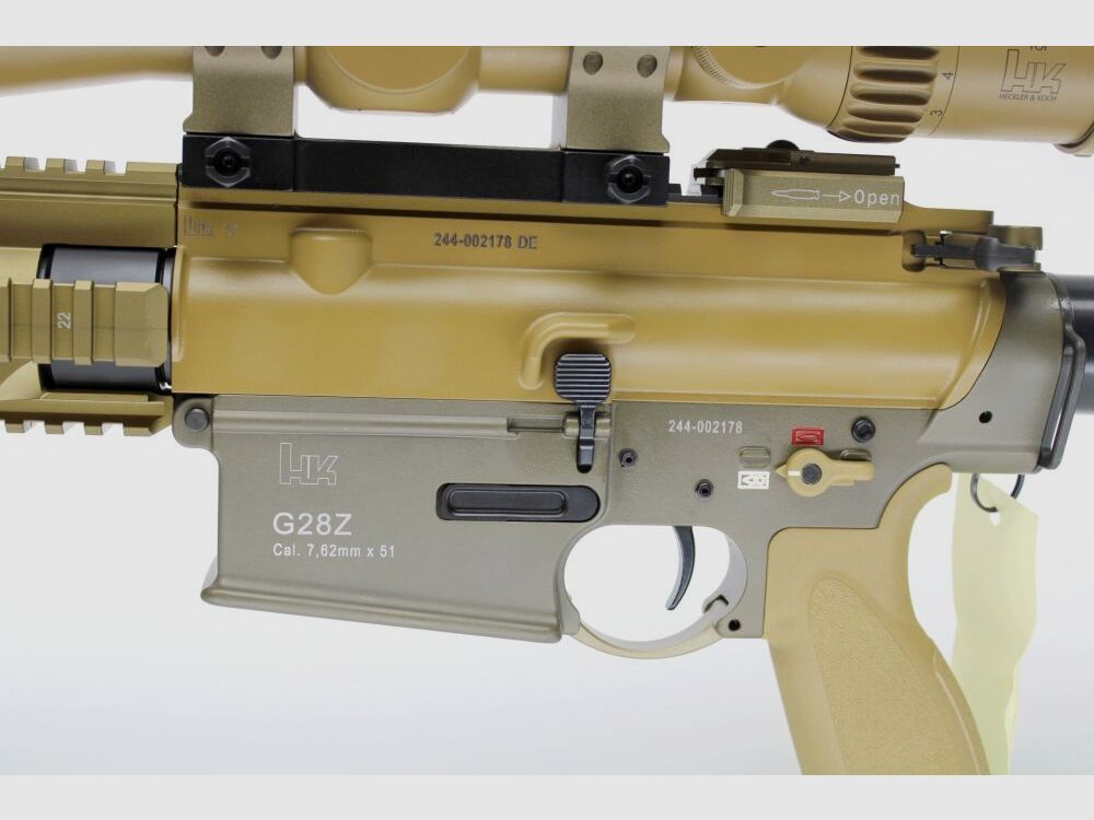 Heckler & Koch G28Z mit S&B und Aimpoint Harris Zweibein Komplettset .308Win