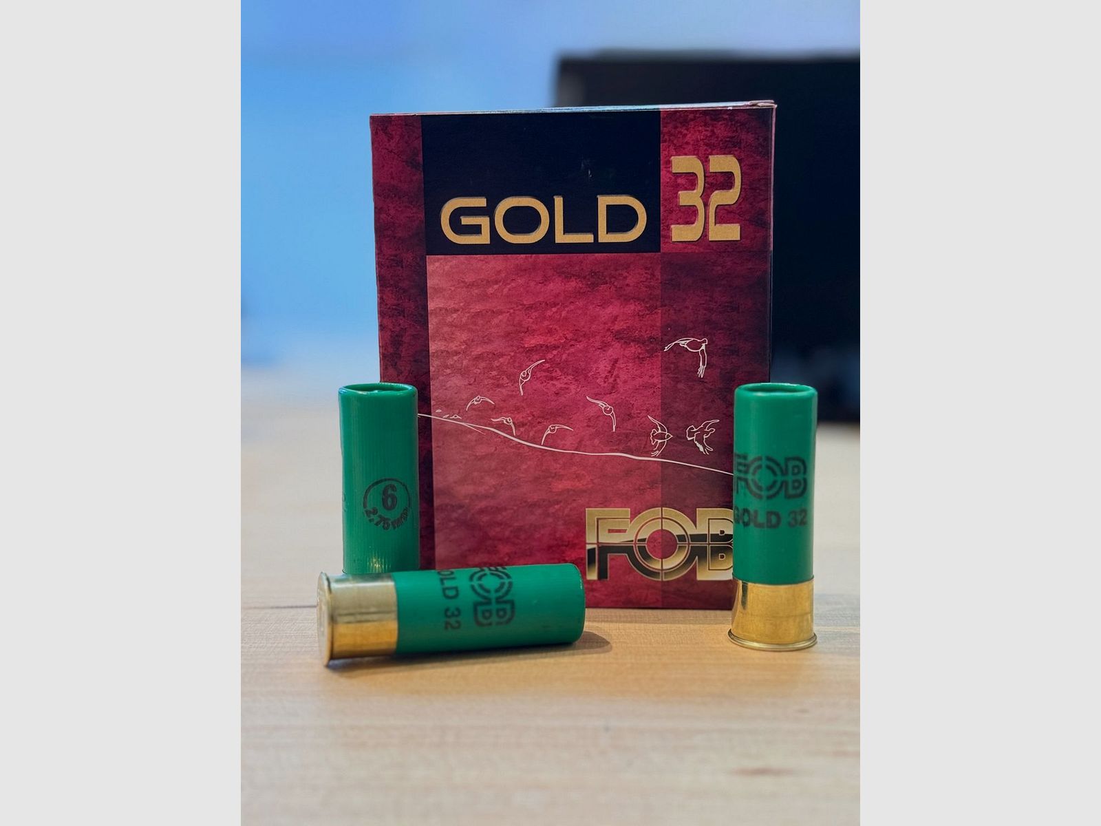 FOB Gold 32 - 16/70 - 32g - Nr. 6 (2,7mm) - Plomo