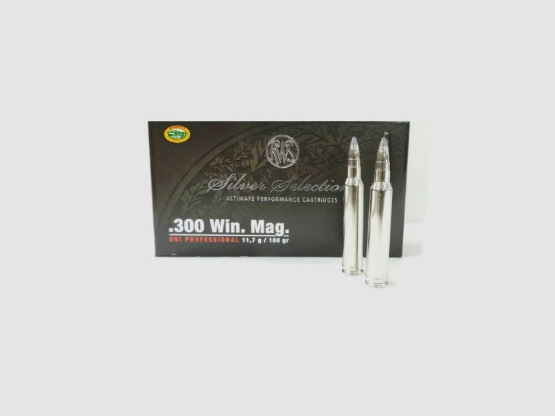 RWS Munition Kal. 300 Win Mag Geschoss EVO SILVER SELECTION 184 gr.