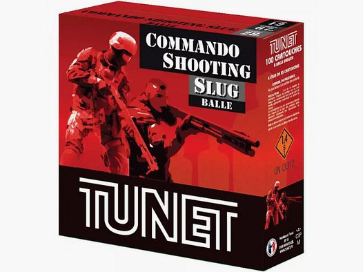 TUNET COMMANDO SLUG 12/67 28G - 100 PEZZI