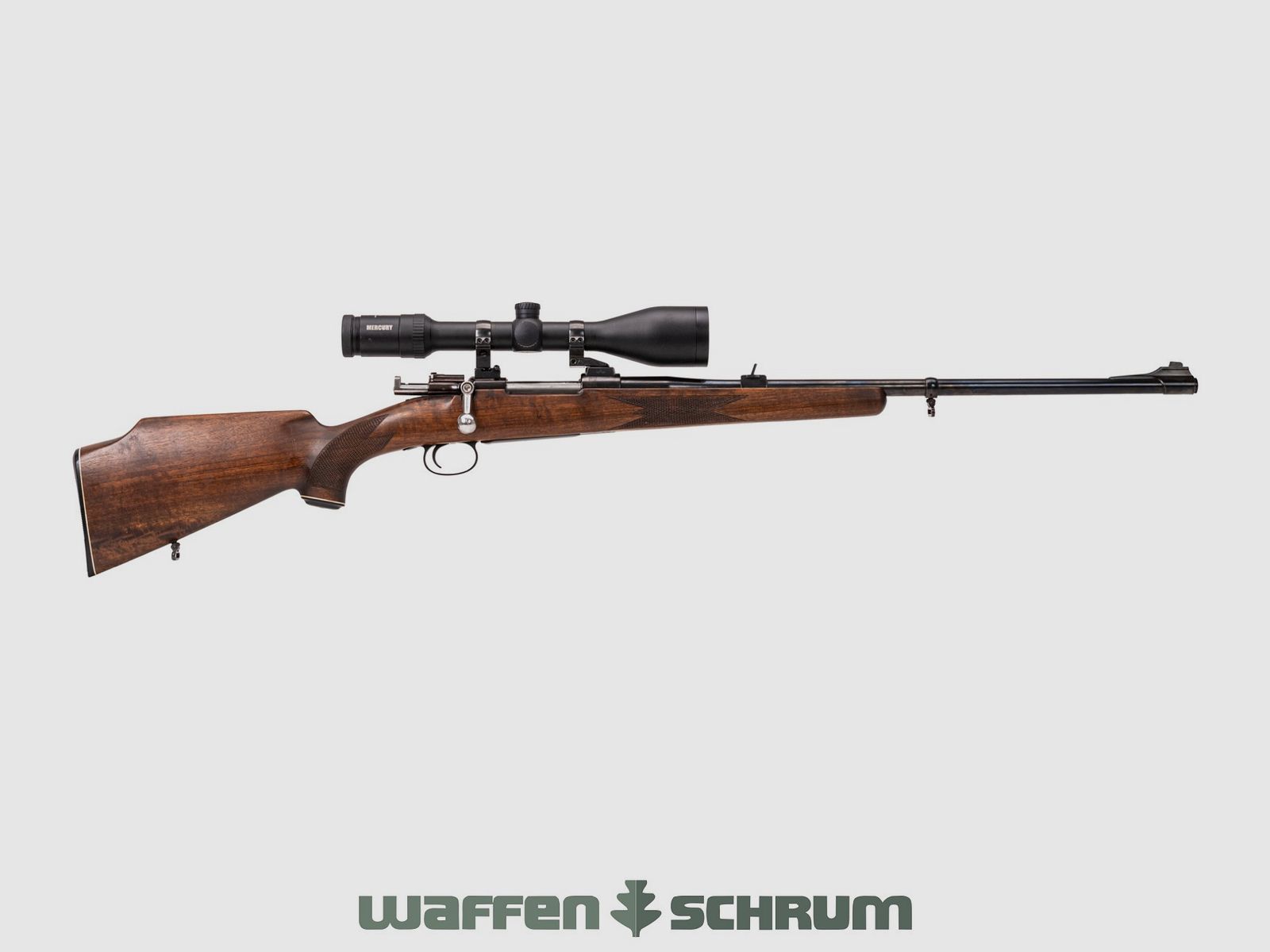 Carl Gustav M96 6,5x55SE, ZF Mercury 3-12x56 Abs. 4LP, montaje basculante EAW, LL: 60cm