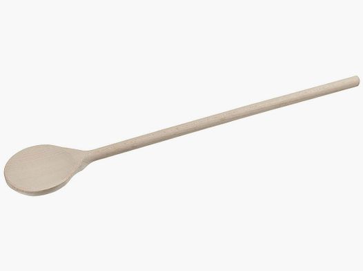 Łyżka Drewniana, Bukowe Drewno, Okrągła Łyżka, ok. 70 cm