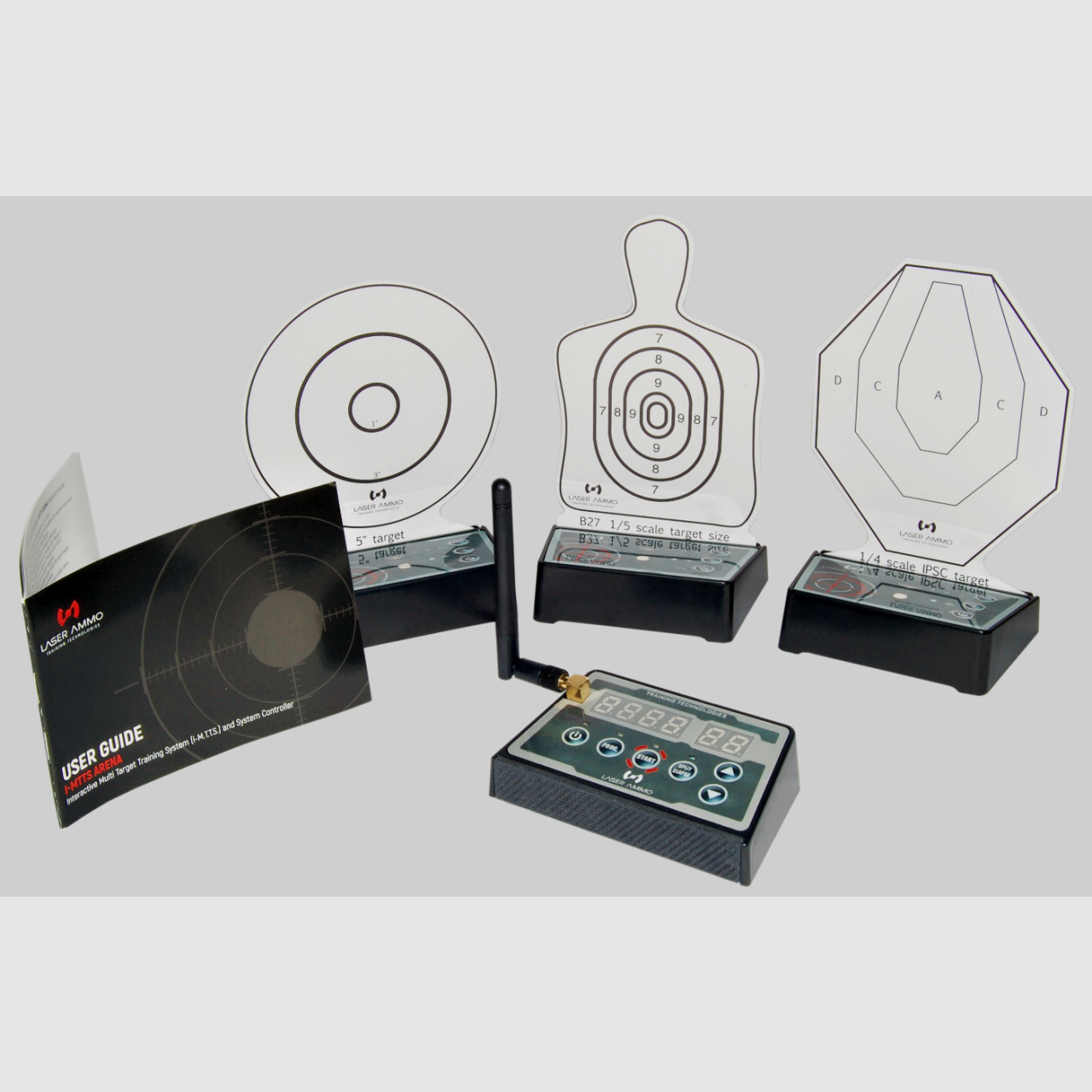 LASER AMMO - Interactive Multi Training Targets i-MTTS Controller Combo