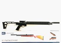 Luftgewehr Diana Stormrider mit AR15-Tactical-Klappschaftsystem, F frei ab 18 mit 35J Exportkit