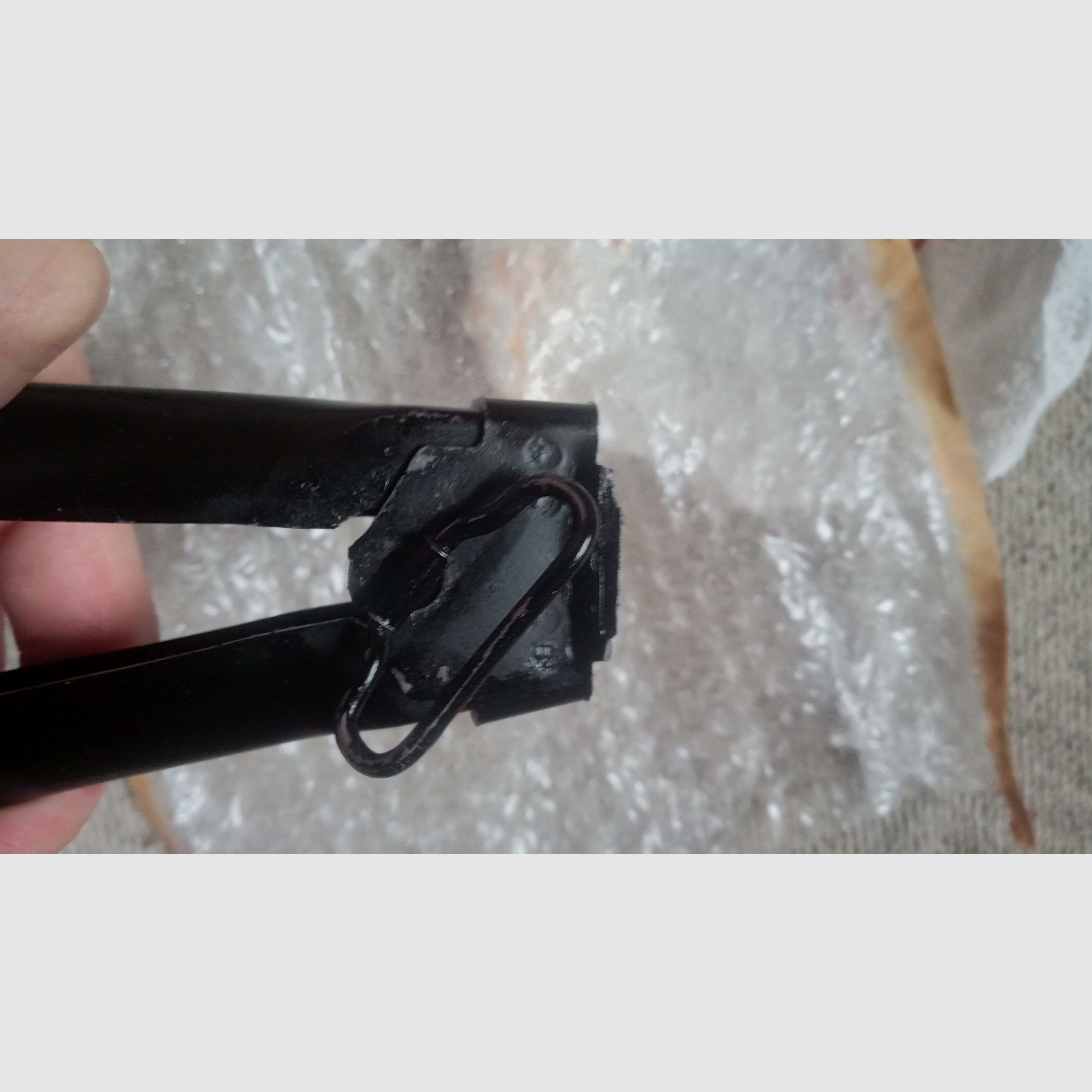 Russische 5,5 mm AKS-74 AKS-74u Skelettschouder / AK Krinkov Klapstoel vermoedelijk Tula (beschadigd)