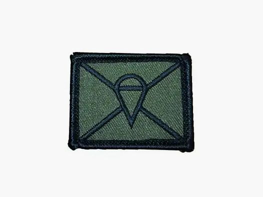 Bundeswehr Oryginalny Oryginalny Płat tekstylny Bundeswehr Symbole wojskowe Wojska powietrznodesantowe