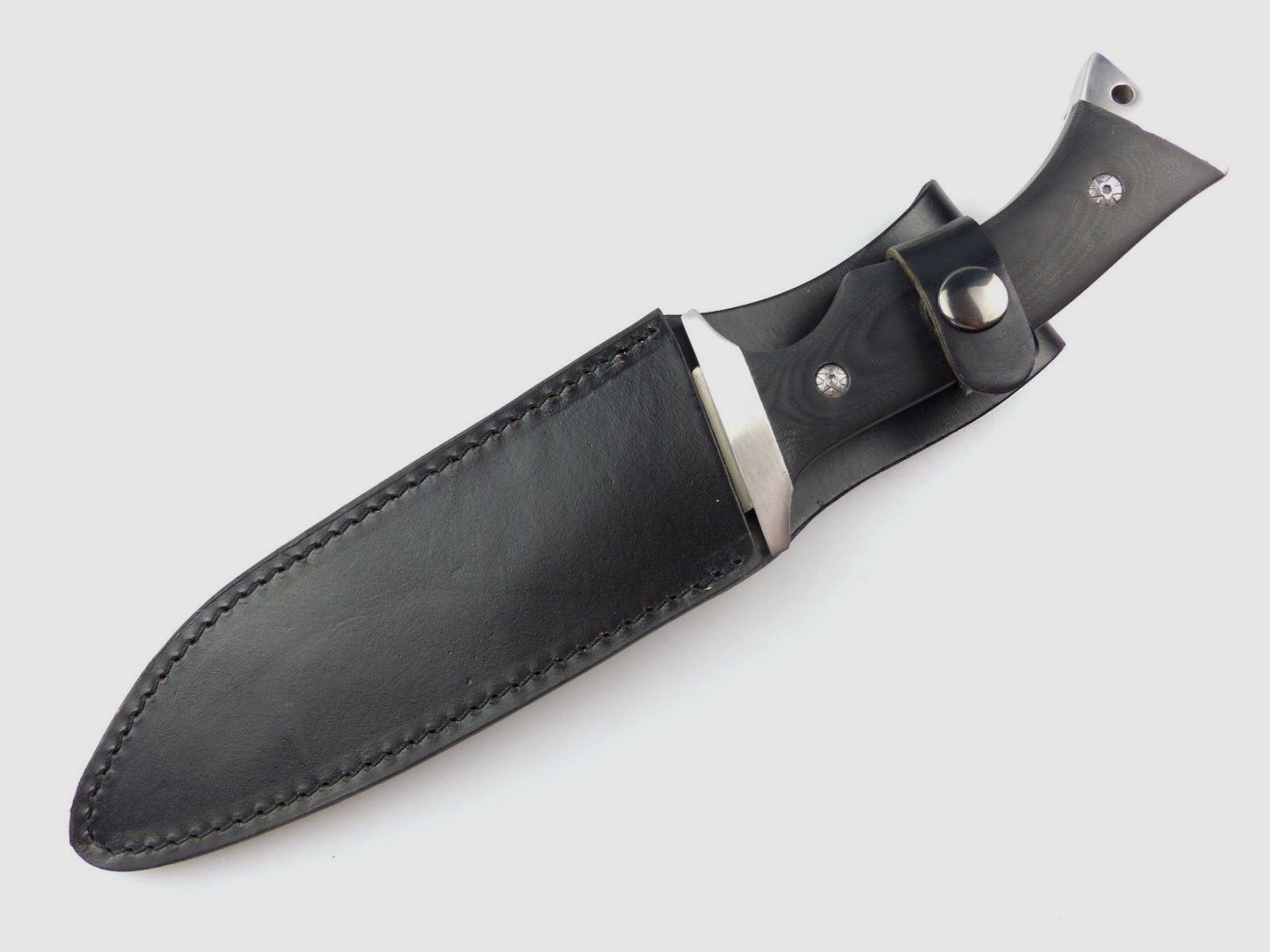 181946 Parforce Outdoormesser Conquista mit Lederscheide in Geschenkbox