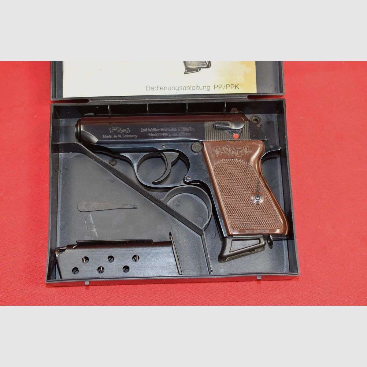#7549 WALTHER PPK-L PISTOL (DURAL), YEAR 1972, cal. 7,65Br., image 2 of 29