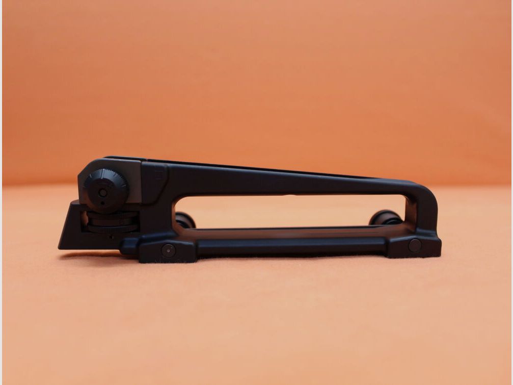 Olympic AR-15: Detachable Carry Handle Olympic with A2 Sight Alu black/ Tragegriff mit Dioptervisier