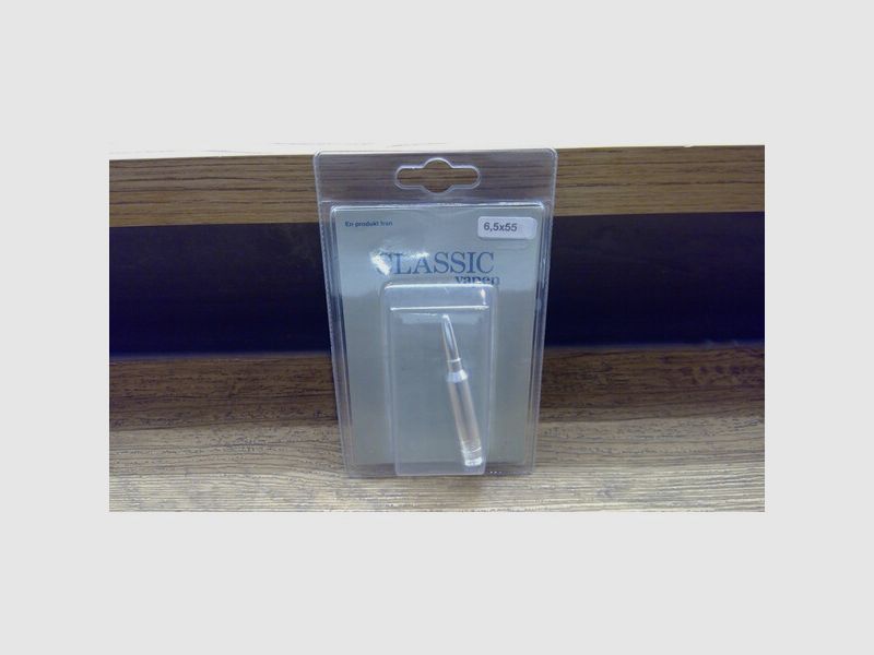 Pufferpatrone 1 Stück Alu im Kaliber 6,5x55 RESTPOSTEN NEU