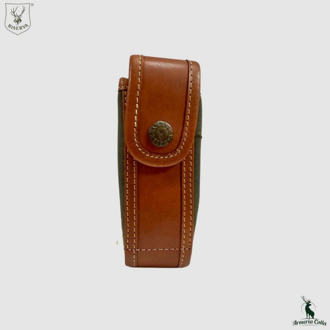 Reserviert Messerholster Leder Cordura R1801