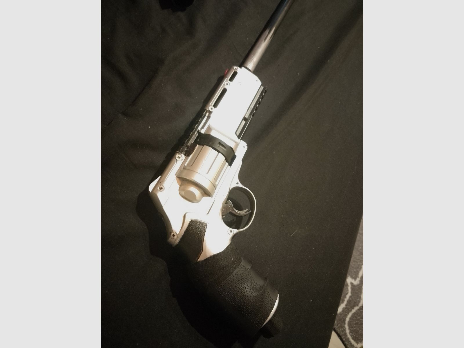 Sonderanfertigung T4e HDR50 RAM Paintball Markierer Cal .50 Long Run Rifle langer Lauf Big Power kit full Open Bastler defekt Projekt Steel Balls stahl Kugeln 