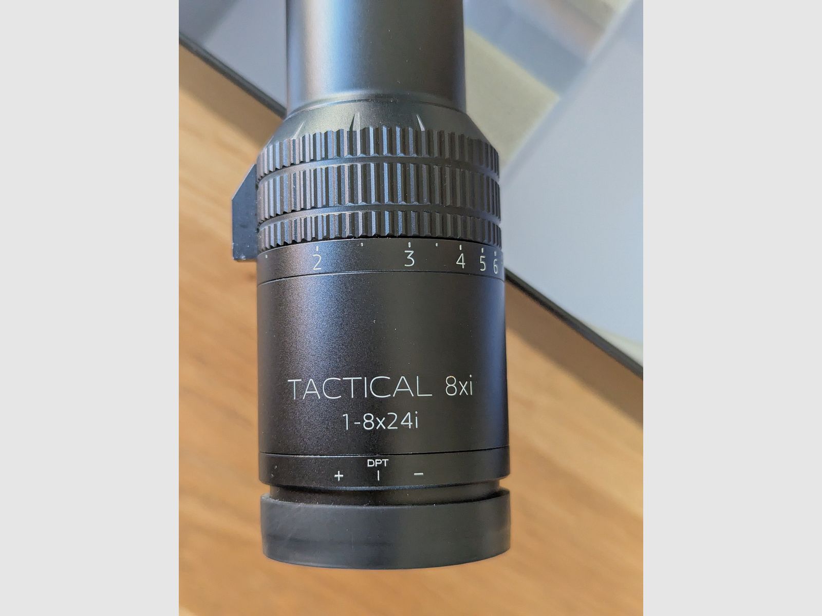 GPO TAC 1-8x24i FFP – LPVO für Jäger und Sportschützen, robust, Nachsatz-tauglich, 1. BE, top Glas