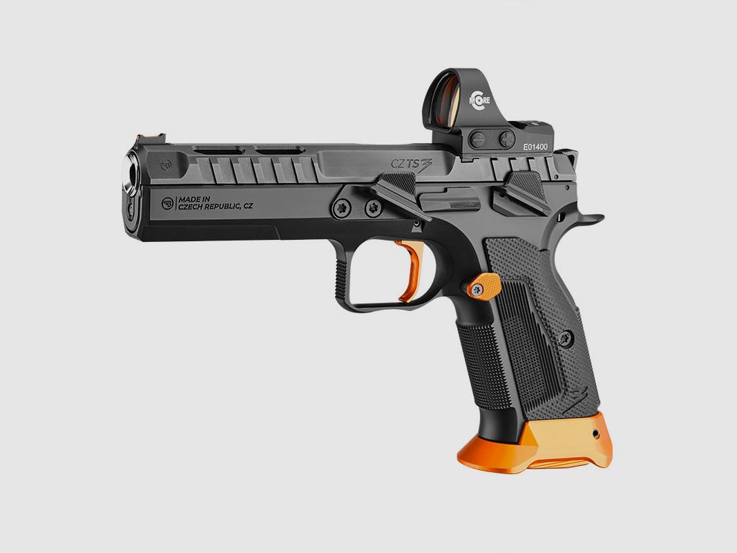PISTOL – CZ – TS 3 ORANGE | 9×19 | OR | 20r, image 4 of 6