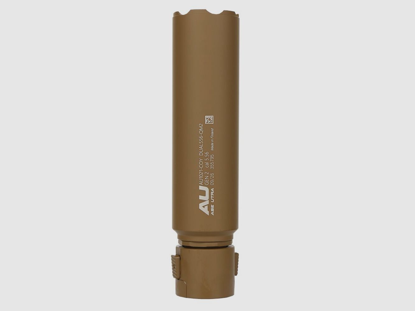 Ase Utra ASE UTRA SCHALLDÄMPFER DUAL QM2 5.56 QUICK MOUNT 2 SYSTEM COYOTE