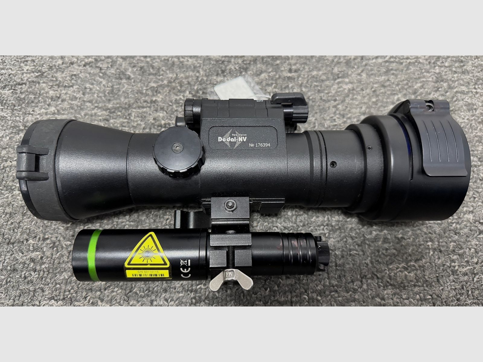 Thimble - 552 with laser pointer & adapter