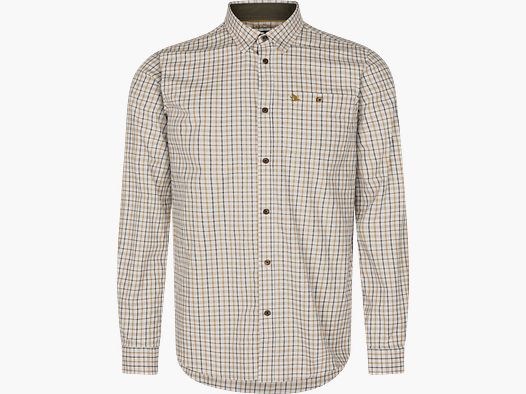 Oxford Shooting Shirt Classic Blue/Classic Brown Check S
