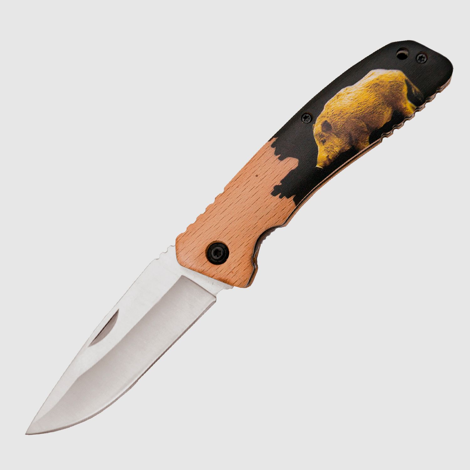 PARABELLUM NAVAJA CAZA HOJA 8,5 CM. MANGO HAYA Ref. N65J