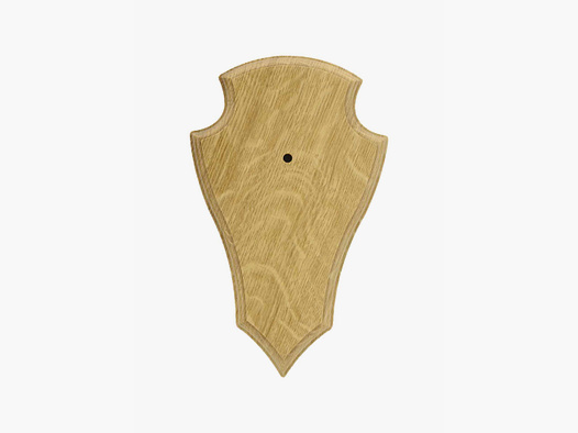 Roe deer board oak 2 - 19x12 cm light