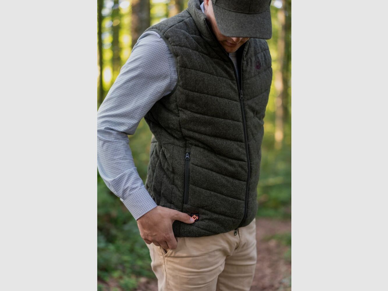 Ostermayer Jagd Heizweste Merinoloden - Ostermayer Jagd -Schweiz