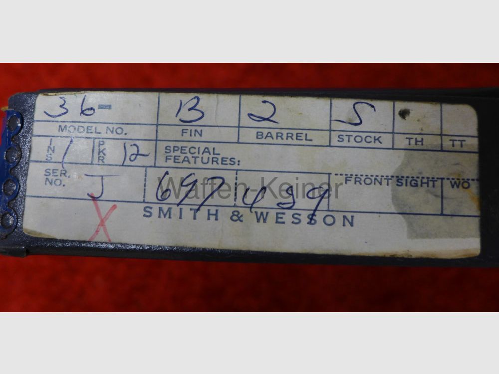 Smith & Wesson Model 36 SB