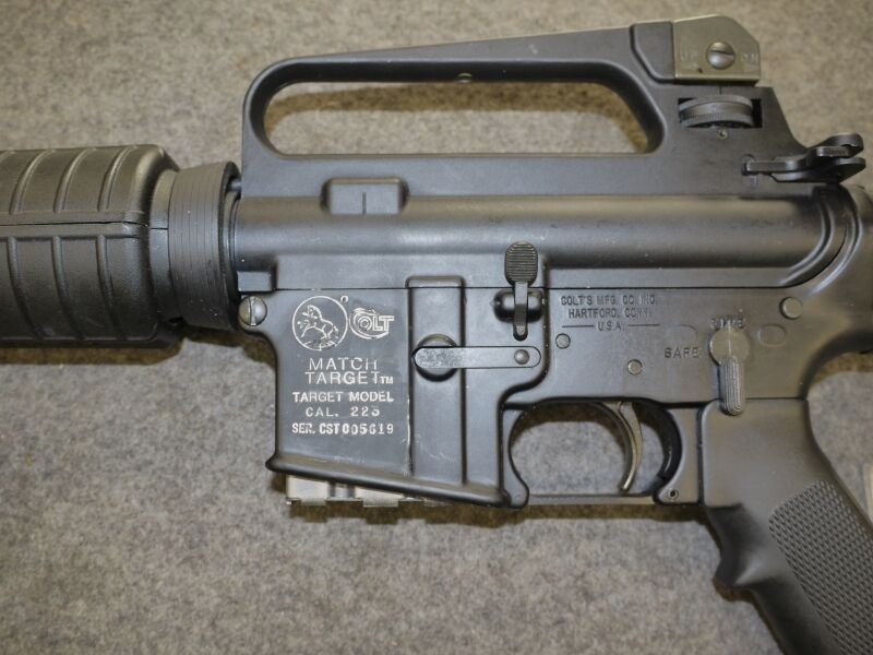 Colt M16, AR15, 10 rounds, original .223Rem; 5.56x45Nato; .222Rem