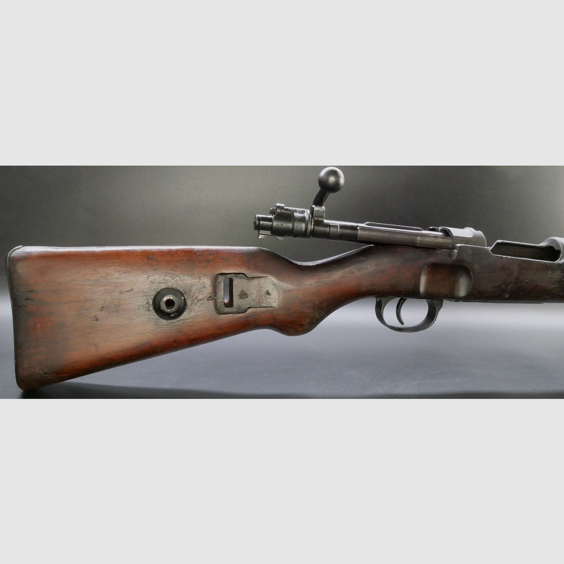Mauser K98k Umbau auf Einzellader Original Bestempelung, ohne Bajonett und Riemen