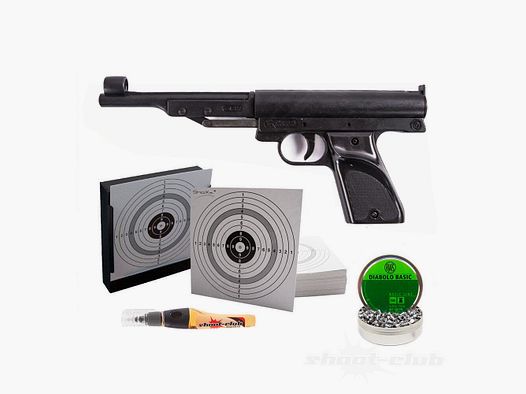 Cuno Melcher Record Luftpistole LP2 4,5mm Diabolo im Set