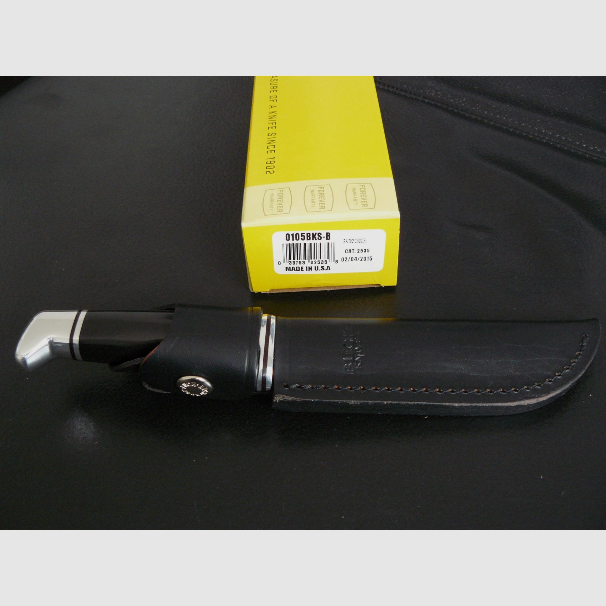 Cuchillo Buck 105C USA, longitud total 23cm