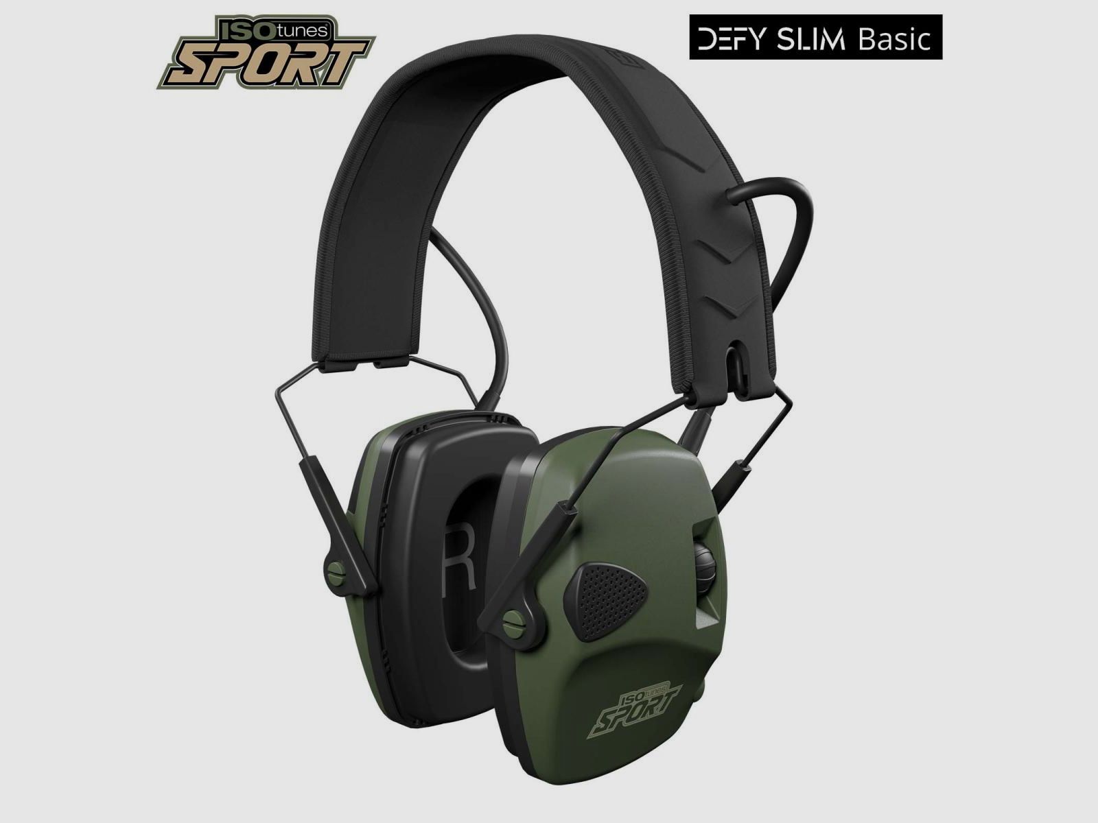 ISOTUNES Sport Defy Slim Basic Gehörschutz / Grün