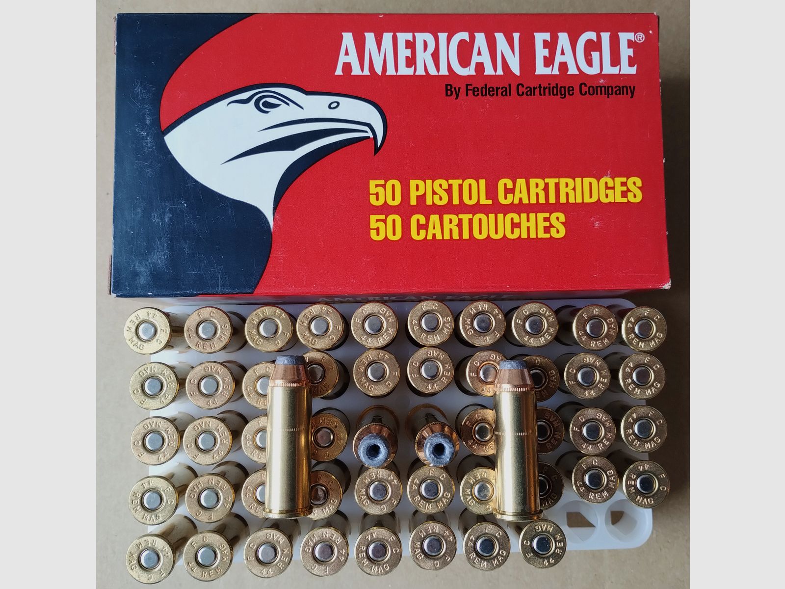 .44 Magnum Federal American Eagle 700 Patronen