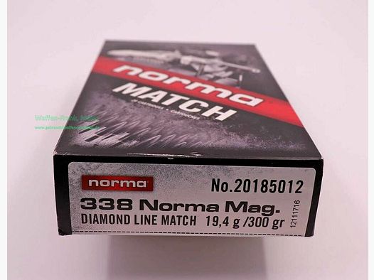 Norma Büüchsenpatronen .338 Norma Mag