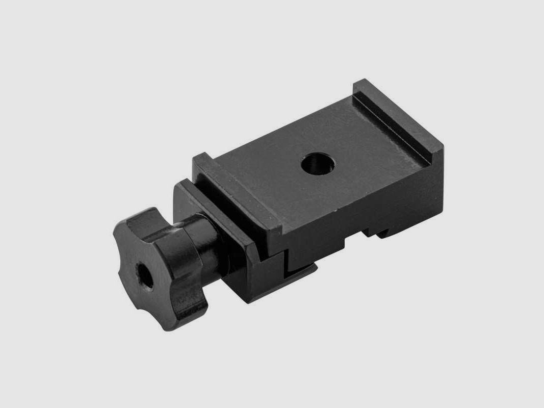 Aluminium-Monoblockfuß mit 11mm Schiene für Kompensator. - Alu-Monoblockfuß, Bild 4 von 5
