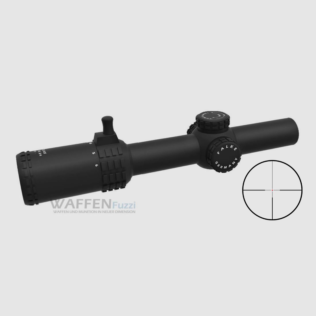 Falke 1-6x24 L4 GEN 2 mit Leuchtpunktabsehen