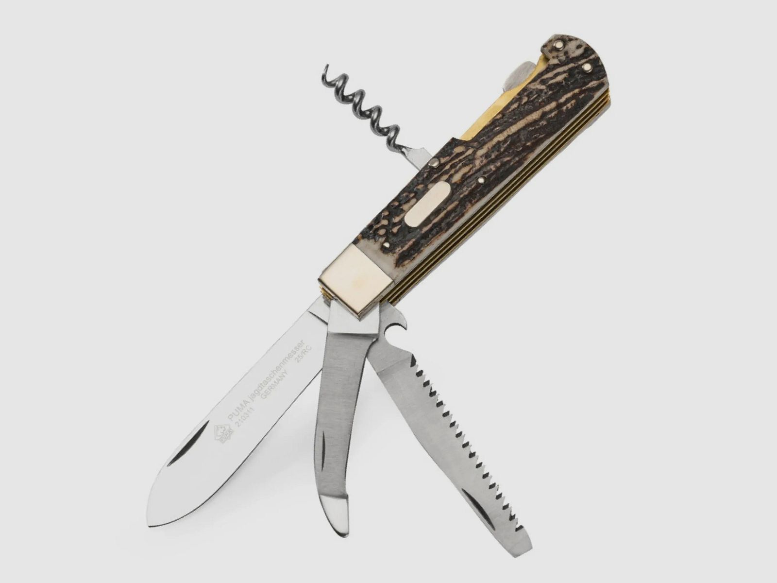 PUMA jagdtaschenmesser 4-teilig FAOS-Edition "Rehwild"