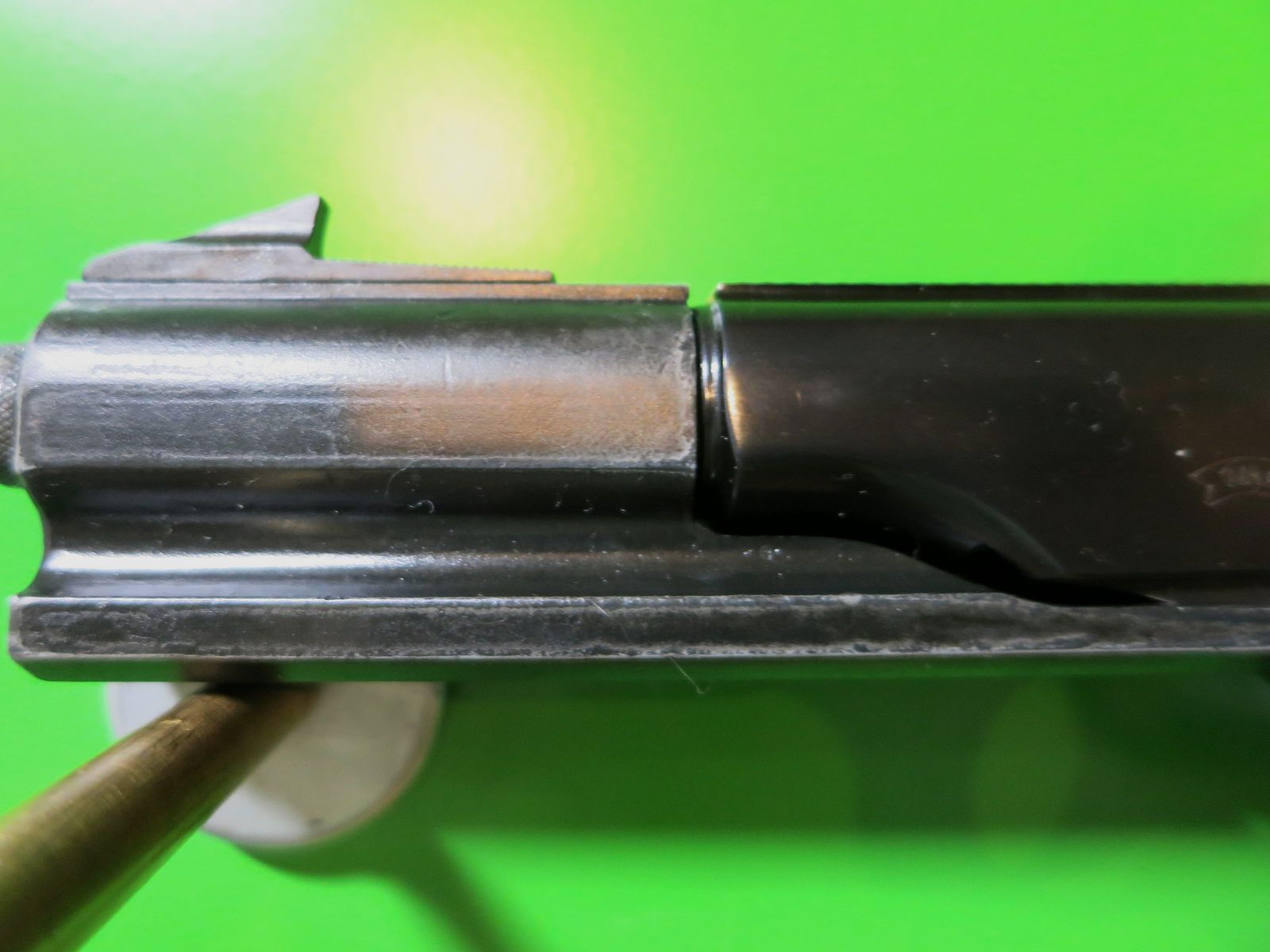 Pistola de deporte Walther PP Sport, calibre .22lr, peso del cañón, cañón de 5" #46-