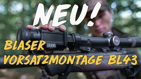 Blaser Vorsatzmontage BL43 für Liemke Merlin