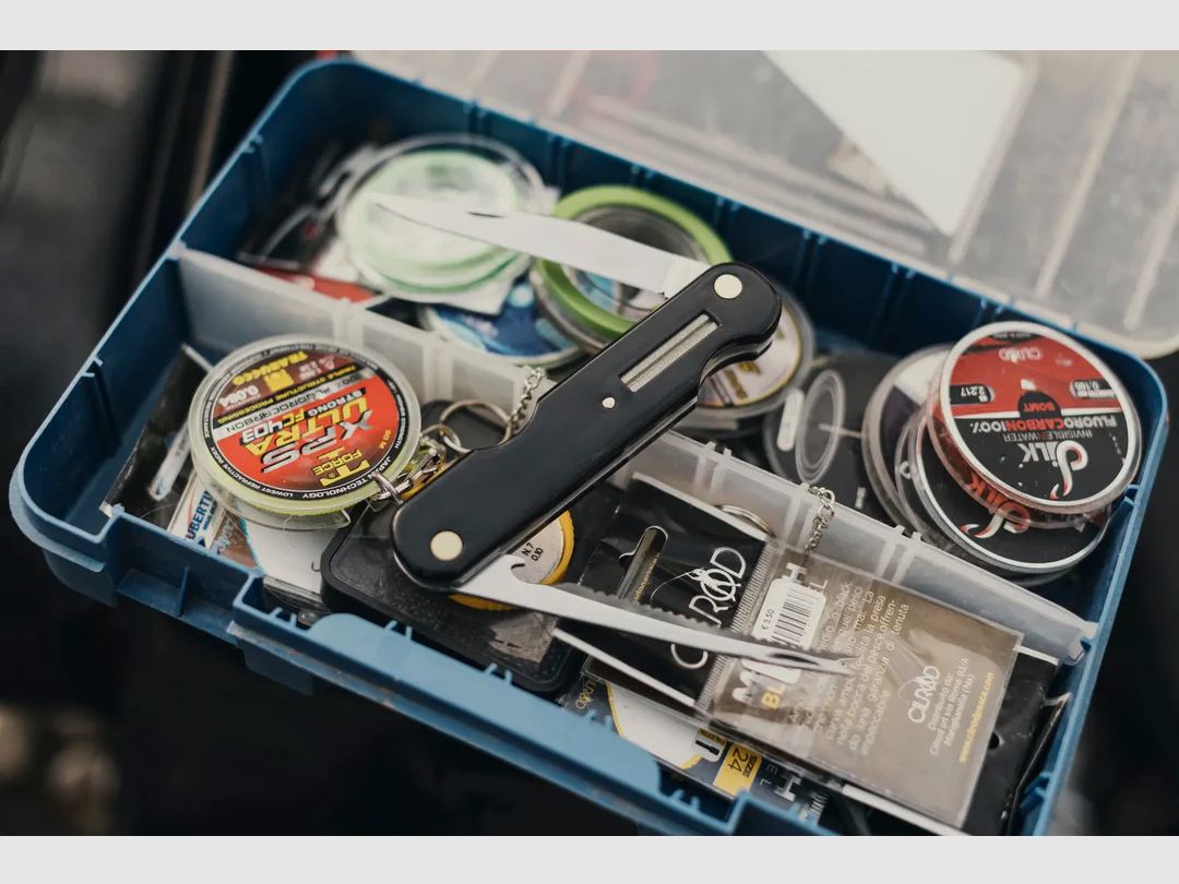 PUMA TEC Universal Anglermesser 863 | Klappmesser für Angler