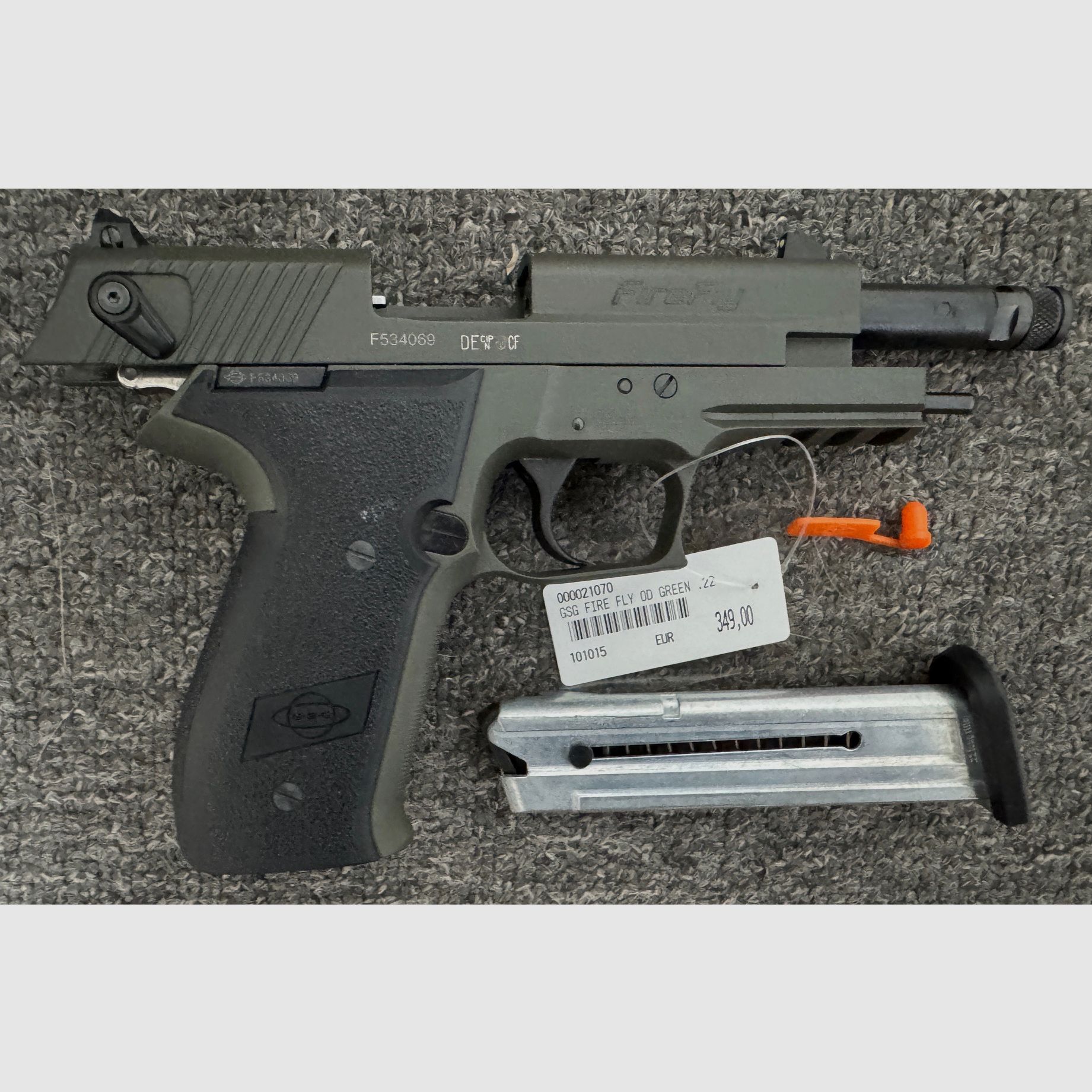 Pistolet GSG Firefly .22lfb MG, zdjęcie 5 z 5
