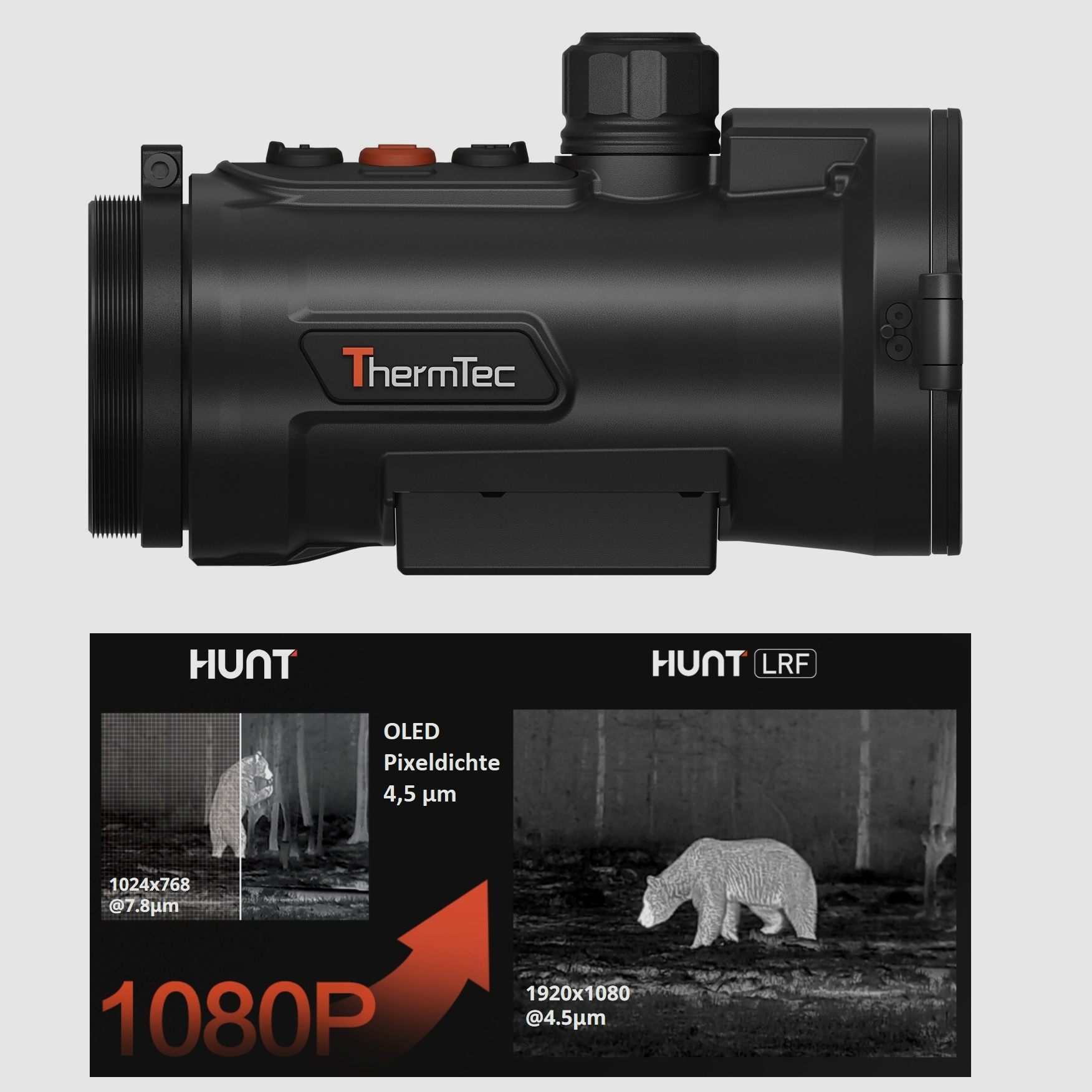 ThermTec Hunt 650L inkl. Rusan MAR Adapter
